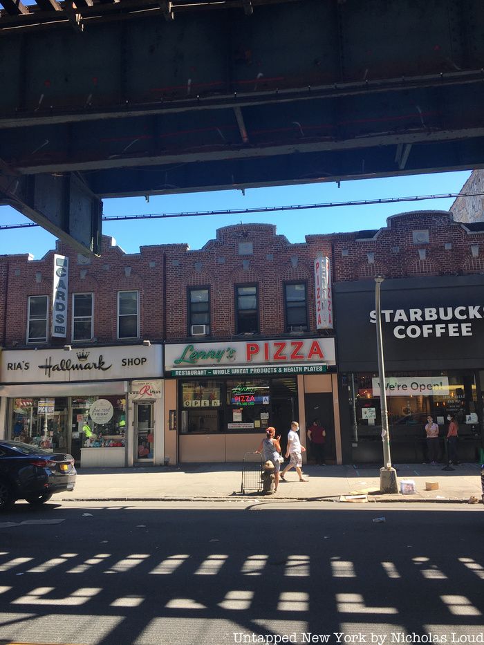 Lenny's Pizza in Bensonhurst Brooklyn