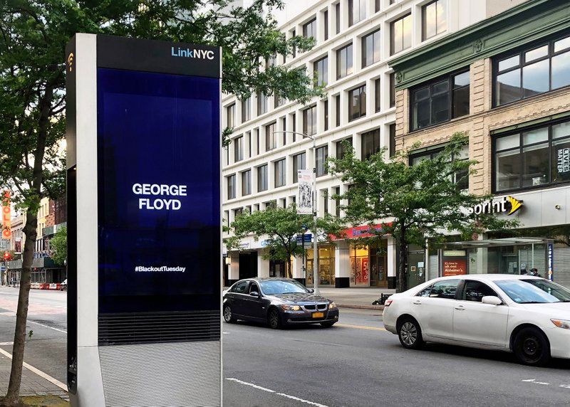 George Floyd LinkNYC Blackout Tuesday