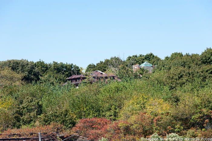 North Brother Island from River