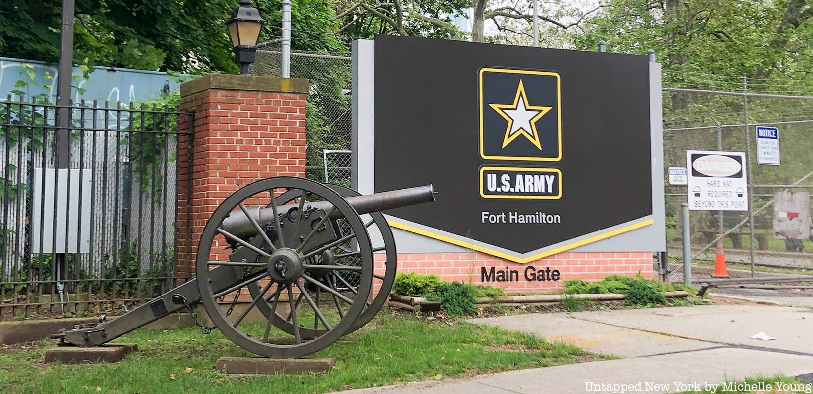 Fort Hamilton main gate