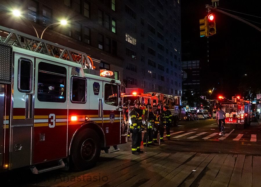 FDNY in Union Square George Floyd Protests on May 30, 2020