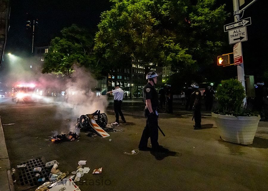 Union Square George Floyd Protests on May 30, 2020