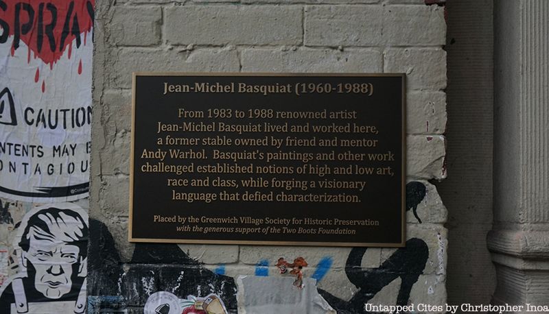 Basquiat Plaque