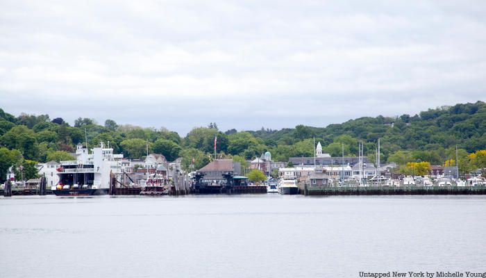 View of Port Jefferson from Ferry