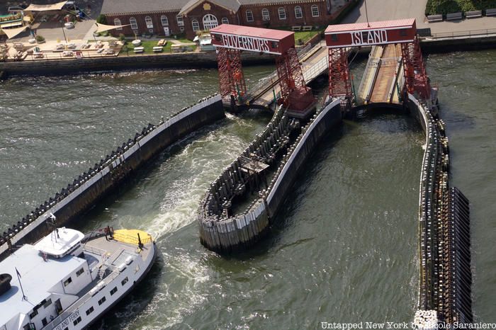 Governors Island ferry dock