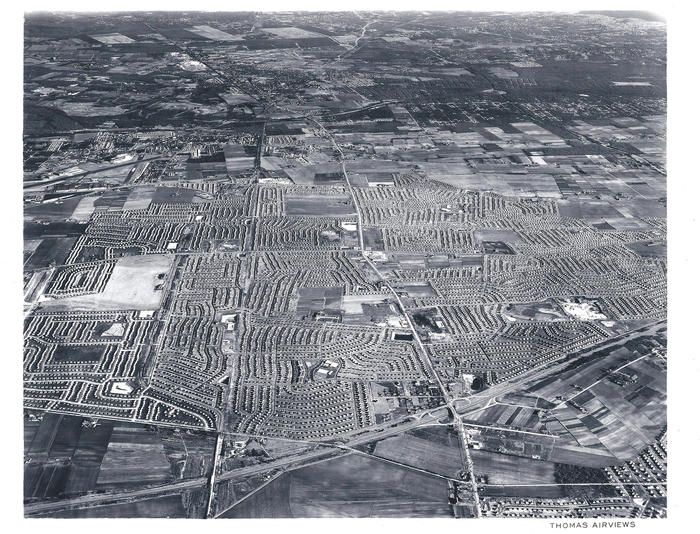 Levittown Wide Aerial Long Island