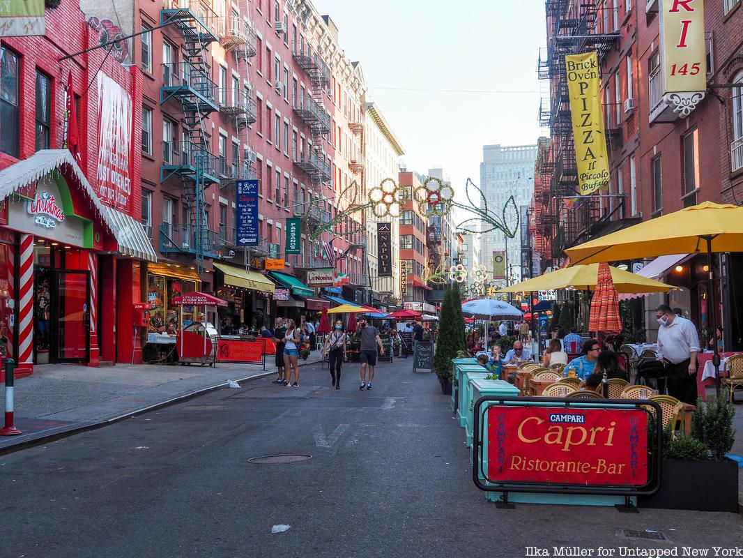 Mulberry Street Open Streets Open Restaurants