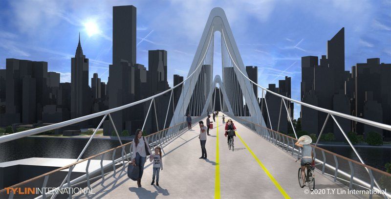 Rendering of Ribbon Bridge