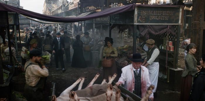 Gansevoort Market as recreated in The Alienist