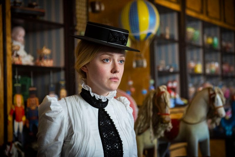 Still from The Alienist with Dakota Fanning as Sara Howard