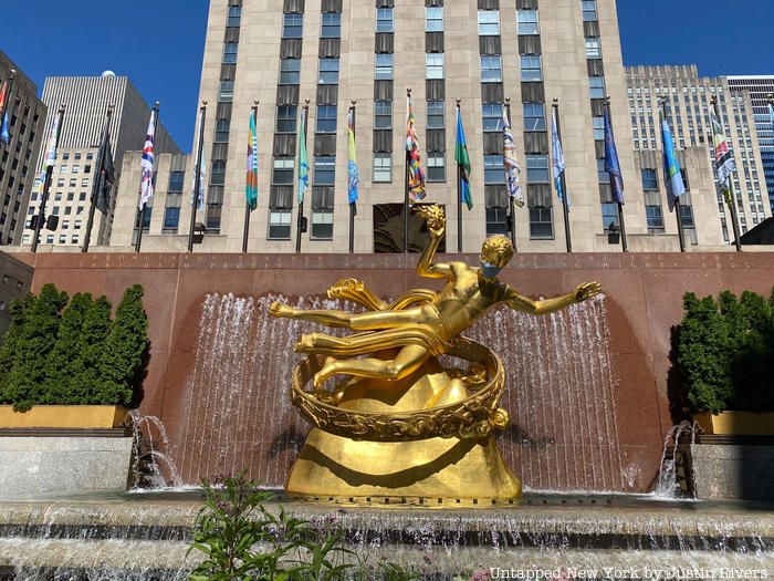 The Flag Project at Rockefeller Plaza