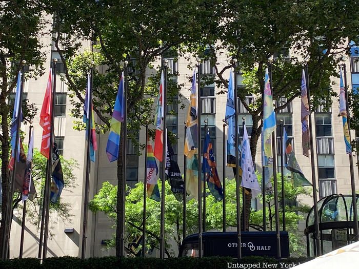 The Flag Project at Rockefeller Plaza