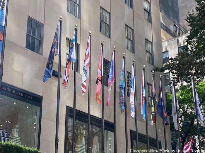 The Flag Project at Rockefeller Plaza