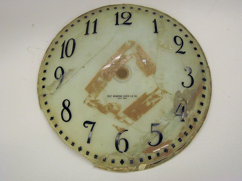 Broken Grand Central Clock face