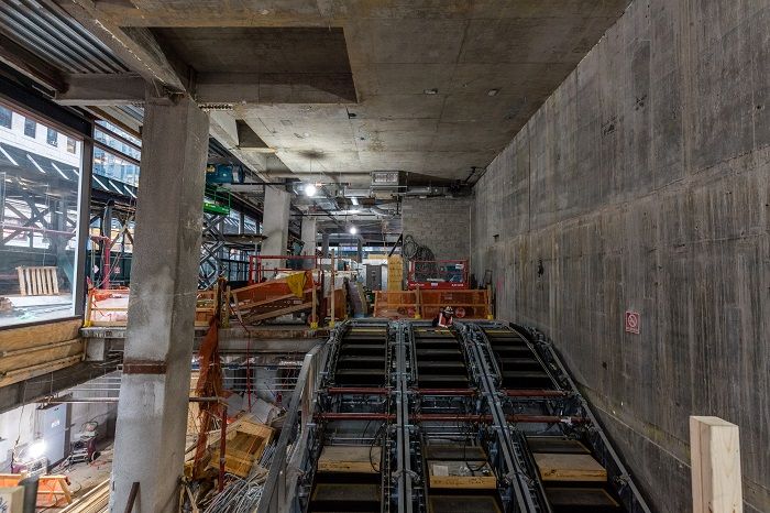 Photo of construction of One Vanderbilt