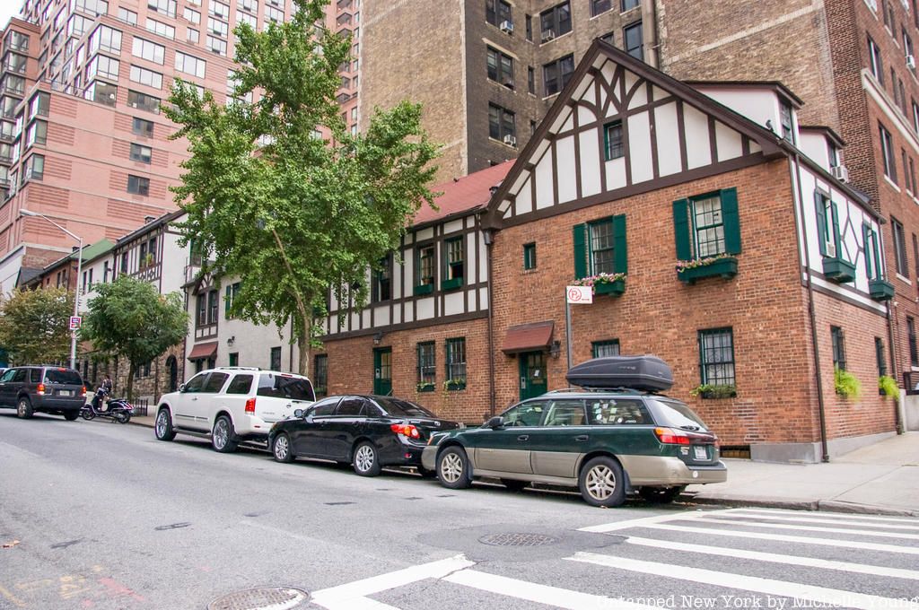 Tudor style houses on 95th Street houses