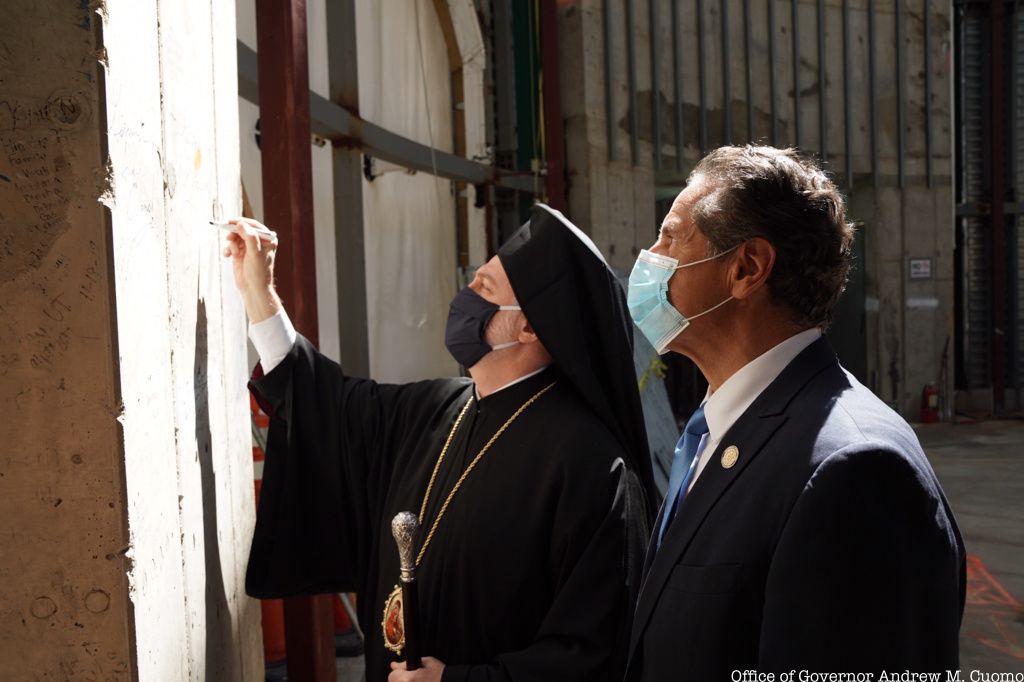 Governor Cuomo and Archbishop Elpidophoros