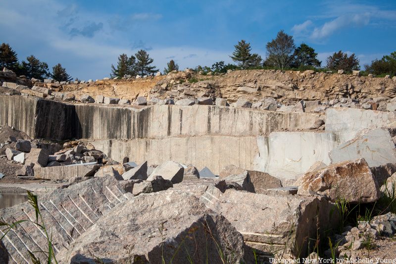 Rocks at Stony Creek Quarry