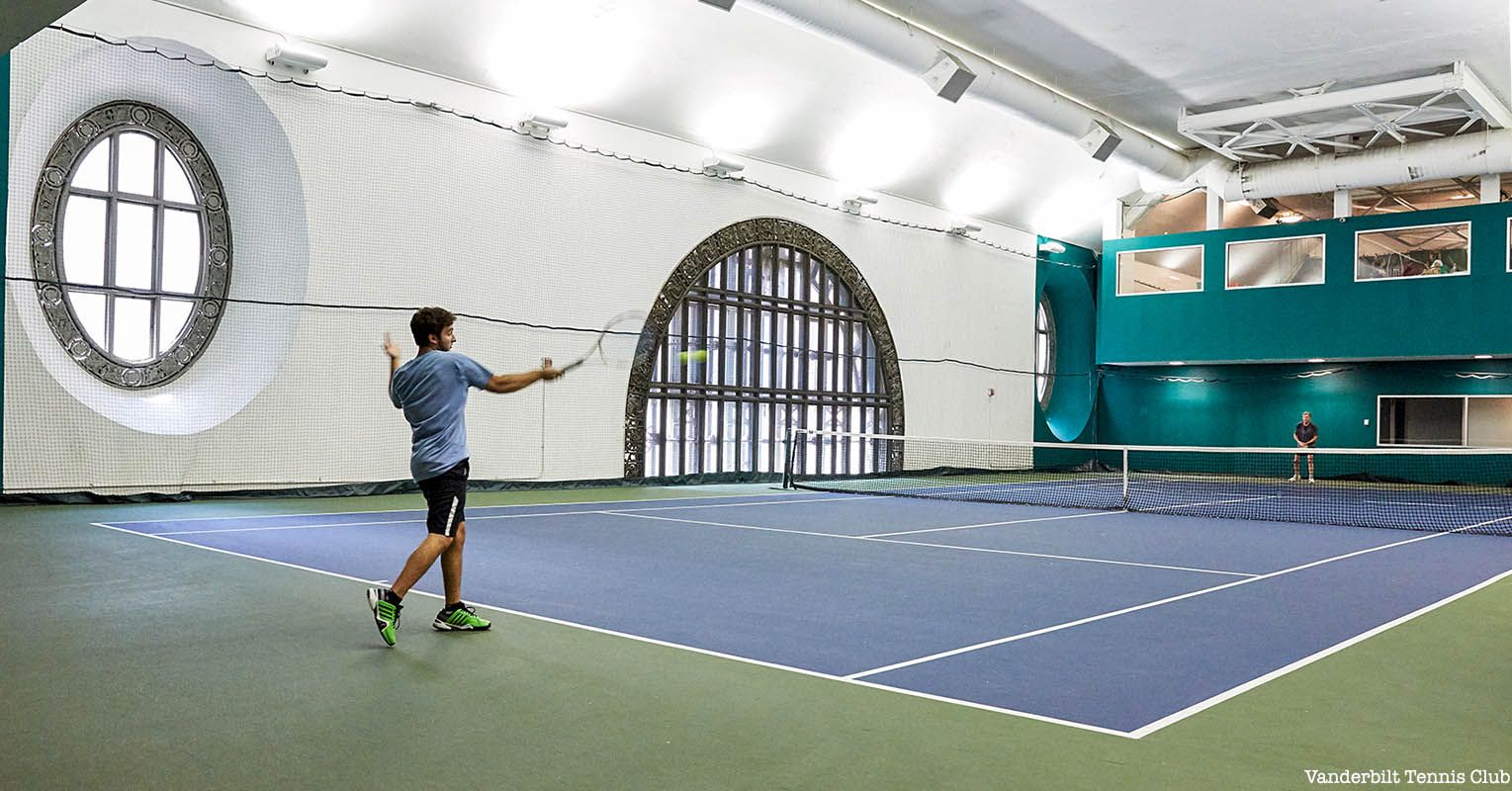 hidden tennis court in grand central