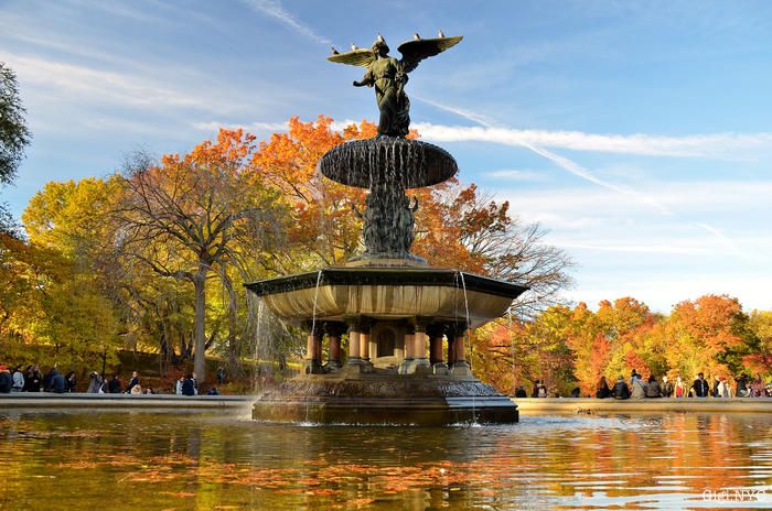 Bethesda Fountain in Central Park