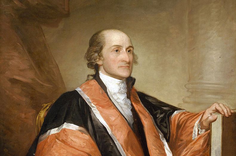 John Jay Portrait by Gilbert Stuart