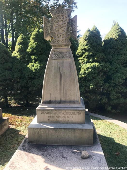 Washington Roebling's grave