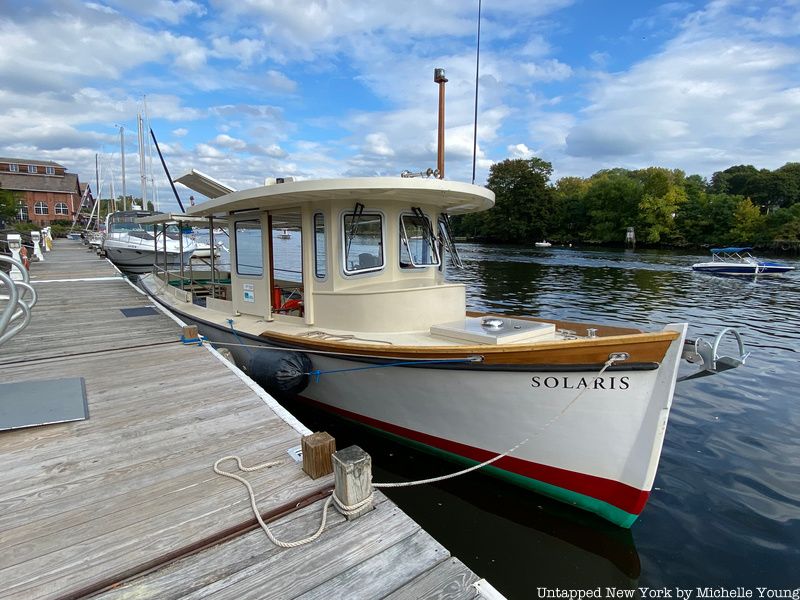 Solaris docked in Kingston