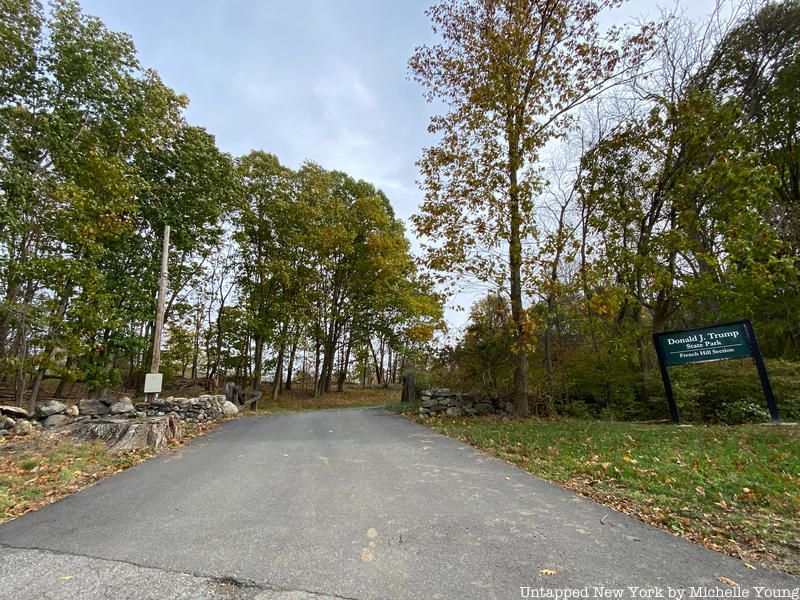 Entrance to Donald J. Trump Park