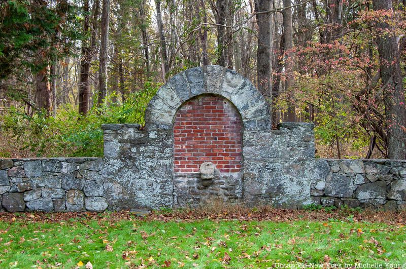 Fountain at French Hill Farm gardens