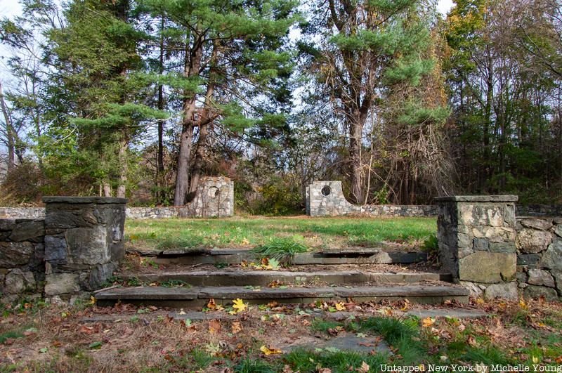 Stone steps at former French Hill Farm garden