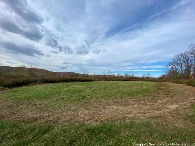 Empty field in Donald J. Trump State Park