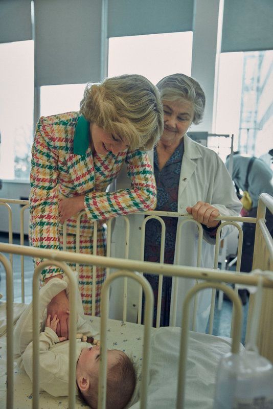 Princess Diana at Harlem Hospital