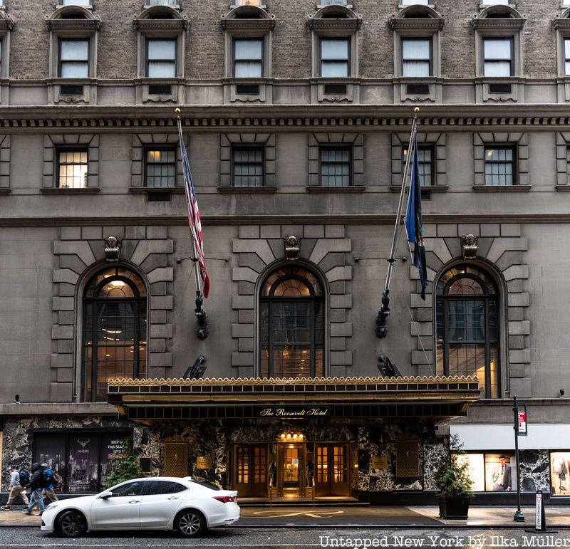 Roosevelt Hotel entrance