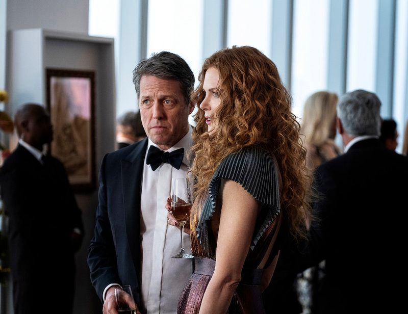 hugh Grant and Nicole Kidman at fundraiser in The Undoing