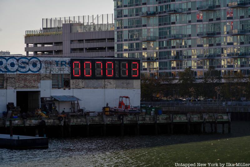 Trump Countdown Clock in Long Island City