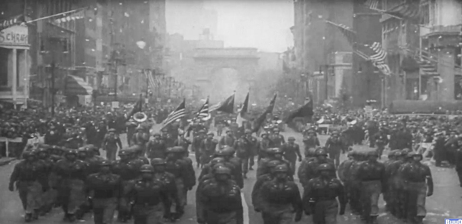 World War II Victory Parade at Washington Square Park