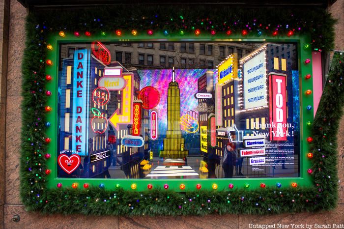 Macy's 2020 department store holiday windows