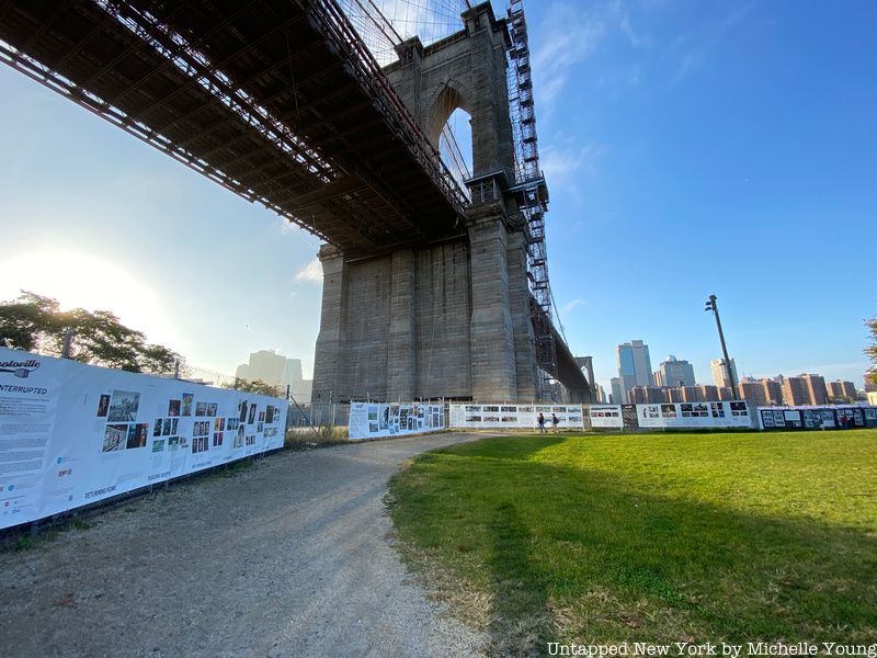 Photoville at Brooklyn Bridge