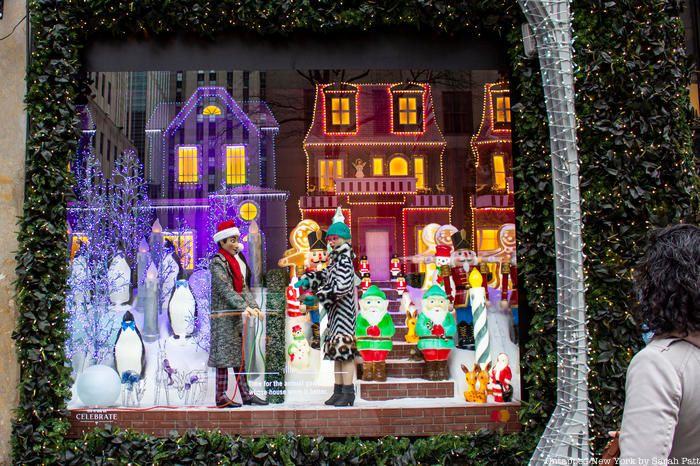 Saks Fifth Avenue 2020 department store holiday windows