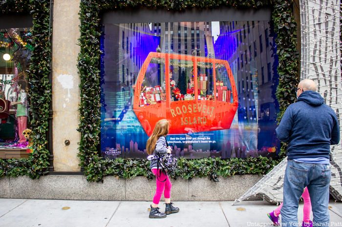 Saks Fifth Avenue 2020 department store holiday windows