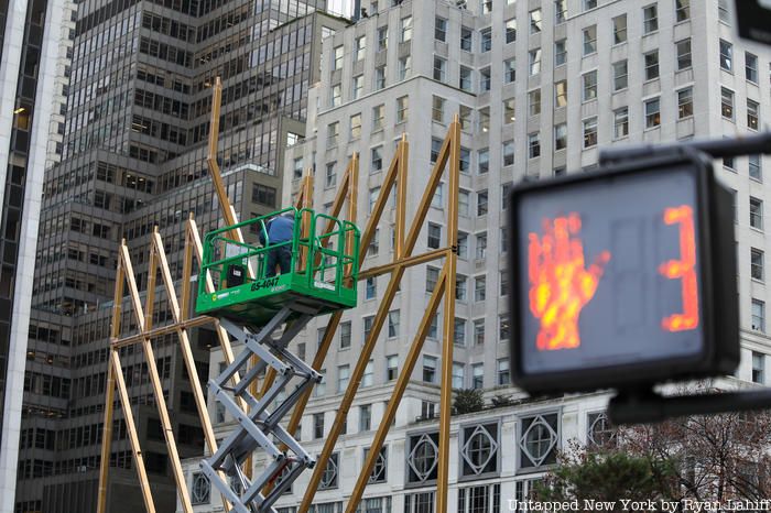 World's largest menorah in Manhattan