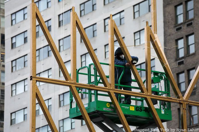 World's largest menorah in Manhattan