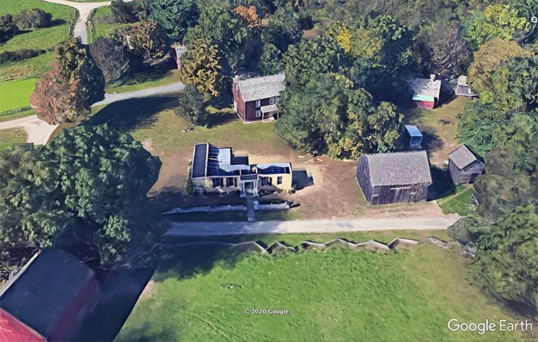 Dickinson House in Old Bethpage Village Restoration