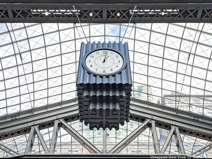 moynihan train hall clock by peter pennoyer