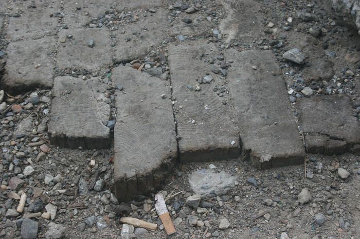 Greenpoint's wooden sidewalk