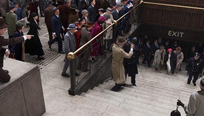 A recreation of the Cecilia Cooney's arrest at Penn Station