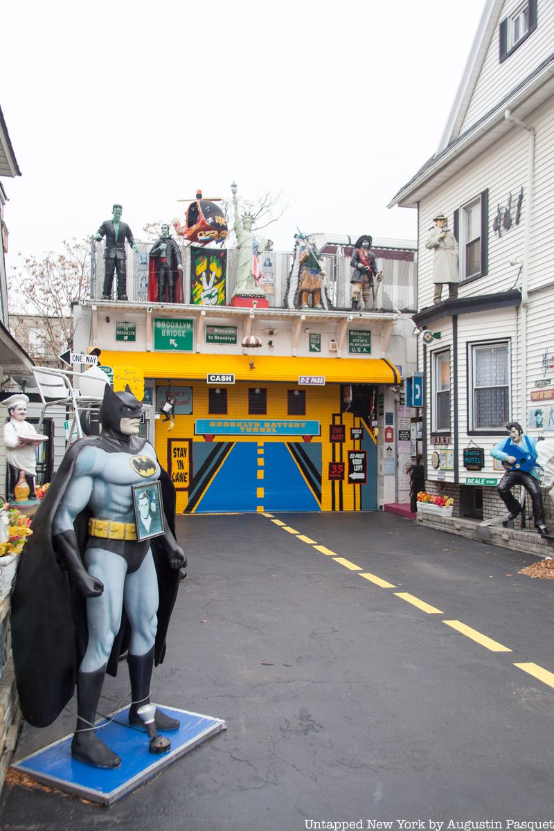 Batman at the Bensonhurst Statue House