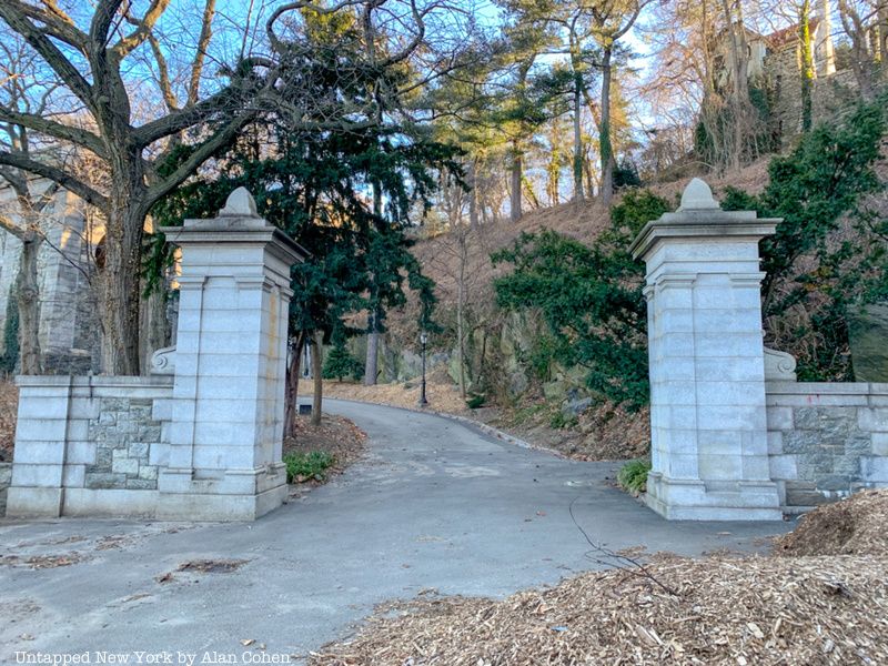 Remnant of the Billings Estate main entrance gate