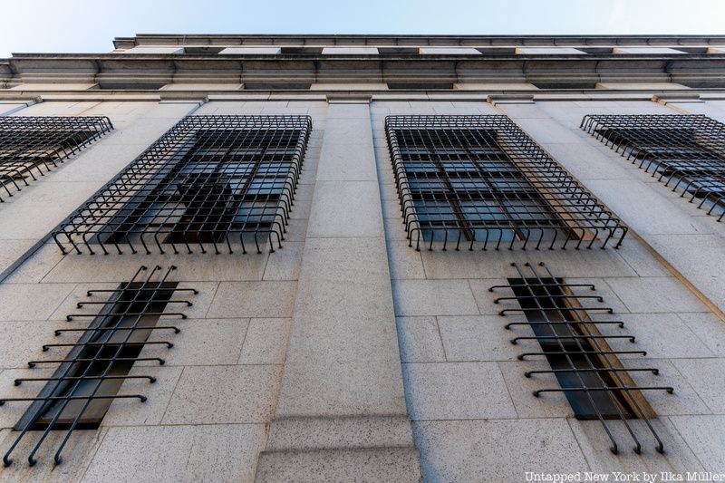 Penn Station power plant facade