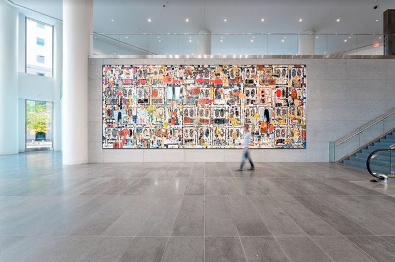 Rashid Johnson mosaic